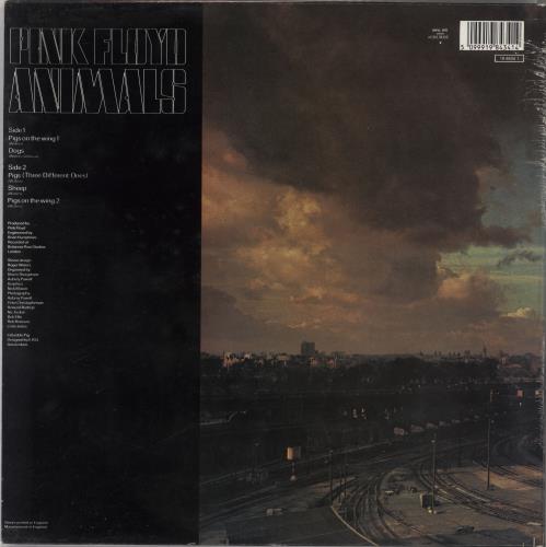 Pink Floyd Animals - Barcoded - VG vinyl LP album (LP record) UK PINLPAN833657
