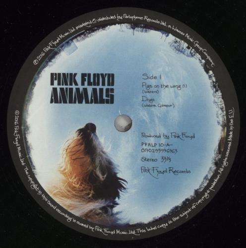 Pink Floyd Animals: 180 Gram Vinyl vinyl LP album (LP record) UK PINLPAN726733