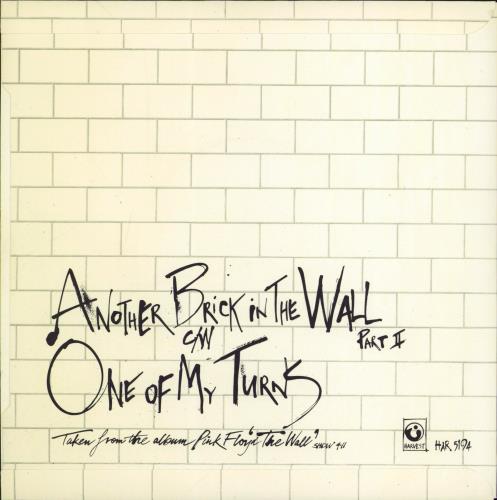 Pink Floyd Another Brick In The Wall - Solid + P/S 7" vinyl single (7 inch record / 45) UK PIN07AN768778