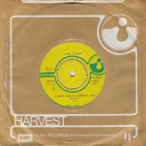 Pink Floyd Arnold Layne + Sleeve 7" vinyl single (7 inch record / 45) Greek PIN07AR279481