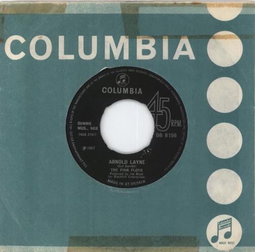 Pink Floyd Arnold Layne - No Centre - VG 7" vinyl single (7 inch record / 45) UK PIN07AR811745