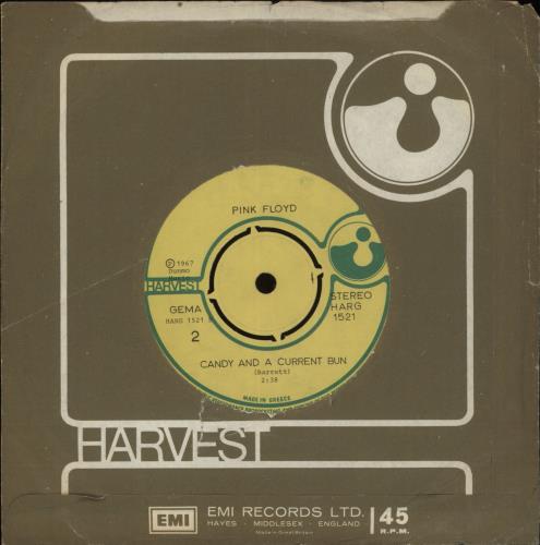 Pink Floyd Arnold Layne 7" vinyl single (7 inch record / 45) Greek PIN07AR881954