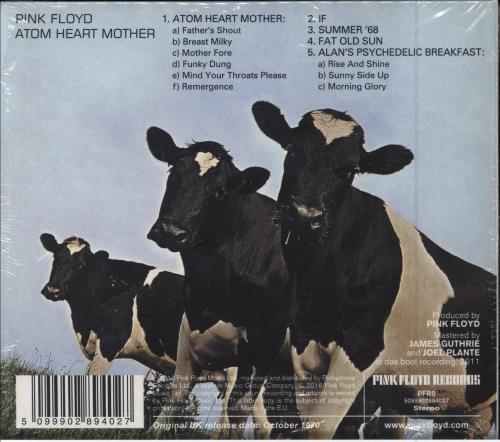 Pink Floyd Atom Heart Mother CD album (CDLP) UK PINCDAT780944