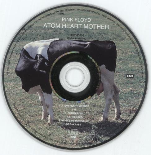 Pink Floyd Atom Heart Mother CD album (CDLP) Japanese PINCDAT886949