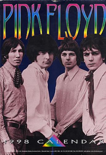 Pink Floyd Calendar 1998 - Oliver Books calendar UK PINCACA92526
