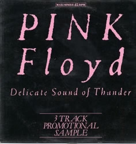 Pink Floyd Delicate Sound Of Thunder Sampler 12" vinyl single (12 inch record / Maxi-single) Spanish PIN12DE70210