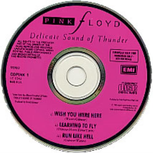 Pink Floyd Delicate Sound Of Thunder CD single (CD5 / 5") UK PINC5DE11058