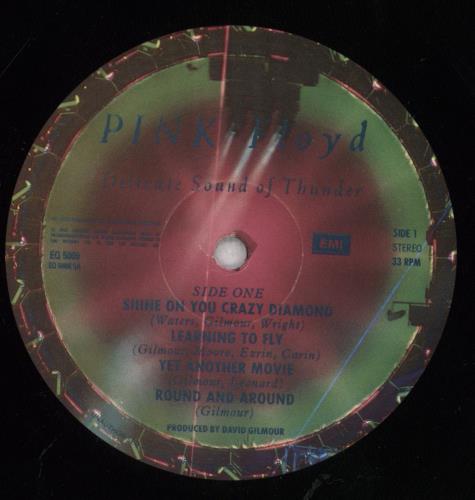 Pink Floyd Delicate Sound Of Thunder 2-LP vinyl record set (Double LP Album) UK PIN2LDE232785