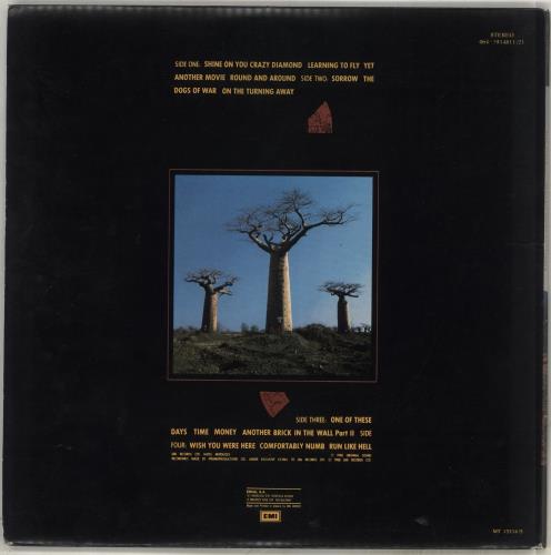 Pink Floyd Delicate Sound Of Thunder 2-LP vinyl record set (Double LP Album) Greek PIN2LDE716976