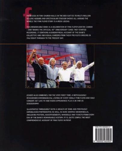 Pink Floyd Echoes: The Complete History Of Pink Floyd book UK PINBKEC394092