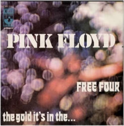 Pink Floyd Free Four - 1st - P/S 7" vinyl single (7 inch record / 45) Italian PIN07FR38539