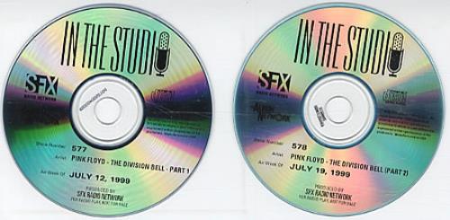 Pink Floyd In The Studio - The Division Bell 2 CD album set (Double CD) US PIN2CIN143239