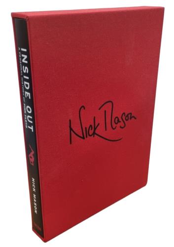 Pink Floyd Inside Out - Autographed by Nick Mason + Slipcase book UK PINBKIN838194