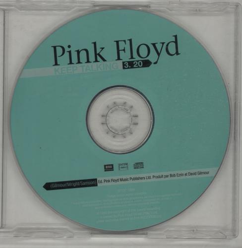 Pink Floyd Keep Talking CD single (CD5 / 5") French PINC5KE43109