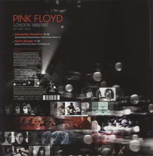 Pink Floyd London 1966/1967 + CD & DVD 10" vinyl single (10 inch record) UK PIN10LO882083