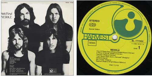 Pink Floyd Meddle vinyl LP album (LP record) Swiss PINLPME358036