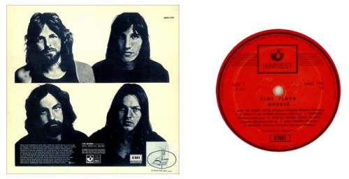 Pink Floyd Meddle vinyl LP album (LP record) Israeli PINLPME448057