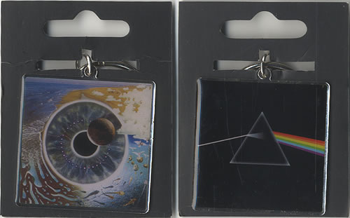 Pink Floyd Metal Keyring Set memorabilia UK PINMMME444480