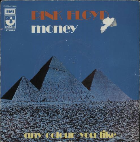 Pink Floyd Money - VG 7" vinyl single (7 inch record / 45) Italian PIN07MO675081