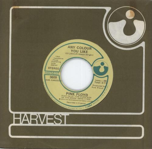 Pink Floyd Money 7" vinyl single (7 inch record / 45) US PIN07MO709901