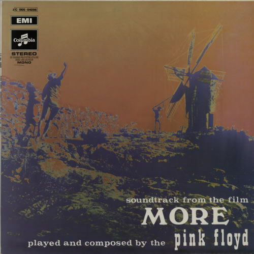 Pink Floyd More - 4th vinyl LP album (LP record) French PINLPMO608599