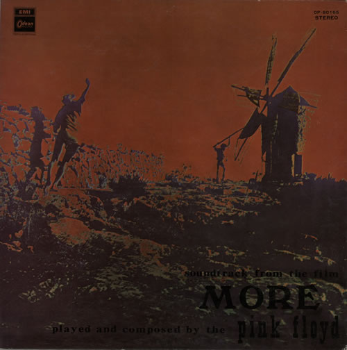 Pink Floyd More - Red Vinyl vinyl LP album (LP record) Japanese PINLPMO133444