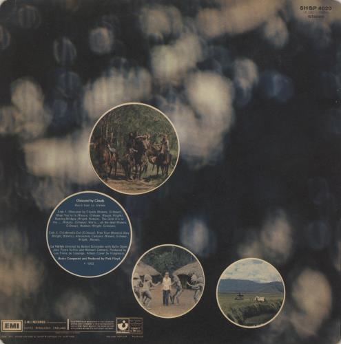 Pink Floyd Obscured By Clouds - 1st (B) vinyl LP album (LP record) UK PINLPOB81259