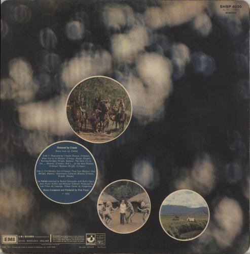 Pink Floyd Obscured By Clouds - 1st [A] + Sticker - EX vinyl LP album (LP record) UK PINLPOB872403