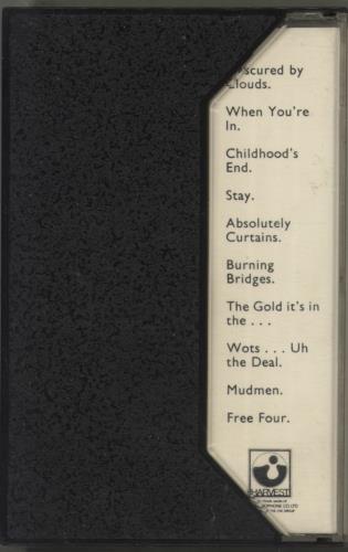 Pink Floyd Obscured By Clouds cassette album UK PINCLOB525488