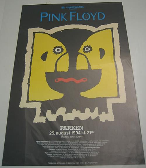 Pink Floyd Parken poster Swedish PINPOPA360478