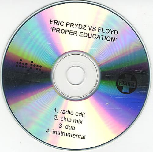 Pink Floyd Proper Education CD-R acetate UK PINCRPR386021