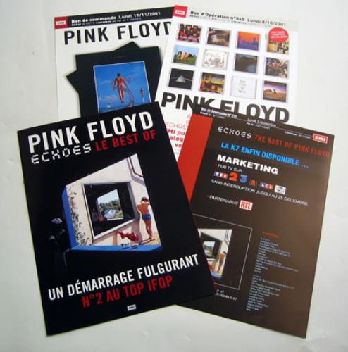 Pink Floyd Quantity Of Sales Presenters handbill French PINHBQU398655