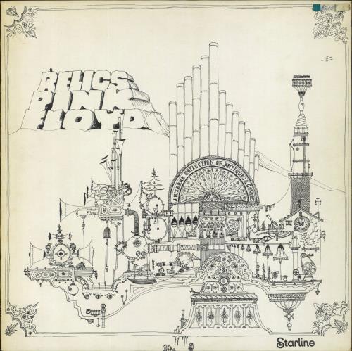 Pink Floyd Relics - Smooth Sleeve vinyl LP album (LP record) UK PINLPRE818708