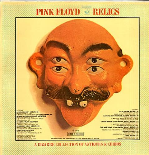 Pink Floyd Relics vinyl LP album (LP record) Brazilian PINLPRE286356