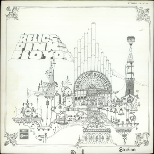 Pink Floyd Relics vinyl LP album (LP record) Japanese PINLPRE543001