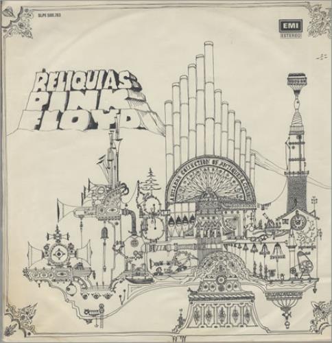 Pink Floyd Reliquias vinyl LP album (LP record) Uruguay PINLPRE367083