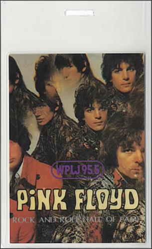 Pink Floyd Rock And Roll Hall Of Fame tour pass US PINTPRO380196