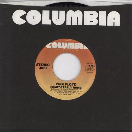 Pink Floyd Run Like Hell - 2nd Orange Label 7" vinyl single (7 inch record / 45) US PIN07RU768764