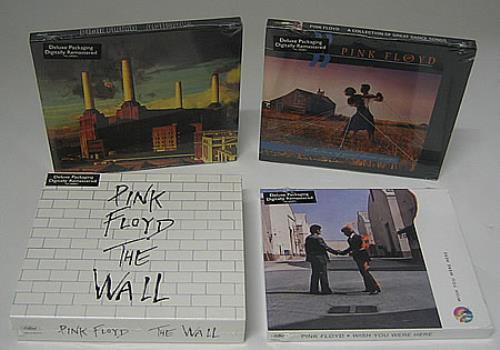 Pink Floyd Set Of Four Remastered Albums - Sealed 5-CD album set US PIN5CSE366582