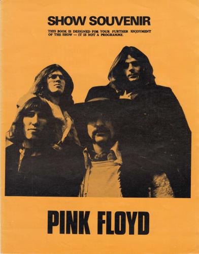 Pink Floyd Show Souvenir tour programme UK PINTRSH367967