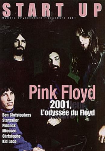 Pink Floyd Start Up magazine French PINMAST216556