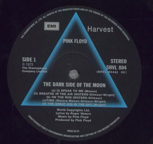 Pink Floyd The Dark Side Of The Moon - 180gm - EX vinyl LP album (LP record) UK PINLPTH821611