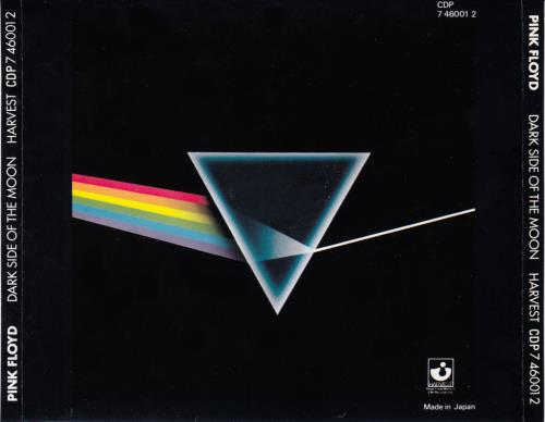 Pink Floyd The Dark Side Of The Moon - 1st CD album (CDLP) UK PINCDTH650230