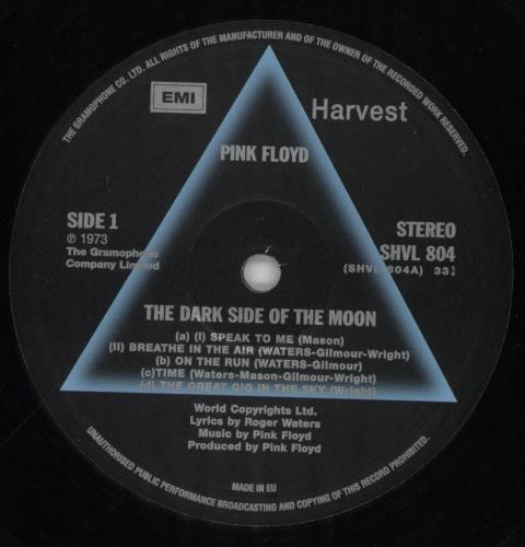 Pink Floyd The Dark Side Of The Moon - 30th - VG vinyl LP album (LP record) UK PINLPTH747386