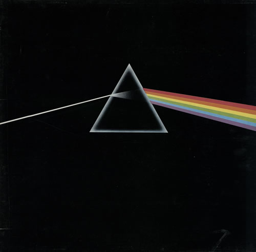 Pink Floyd The Dark Side Of The Moon - 5th + Stickers vinyl LP album (LP record) UK PINLPTH287079