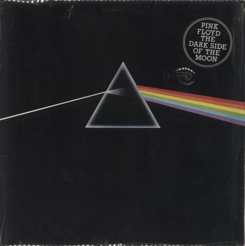 Pink Floyd The Dark Side Of The Moon - 5th - Complete - Stickered Shrink vinyl LP album (LP record) UK PINLPTH575360