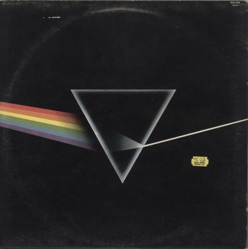 Pink Floyd The Dark Side Of The Moon - 5th - VG vinyl LP album (LP record) UK PINLPTH879232