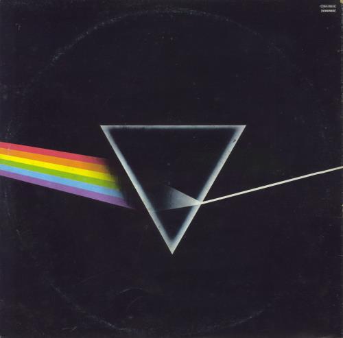 Pink Floyd The Dark Side Of The Moon - Complete - VG vinyl LP album (LP record) Italian PINLPTH831181