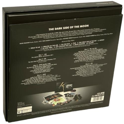 Pink Floyd The Dark Side Of The Moon - Immersion Box - EX box set UK PINBXTH835103