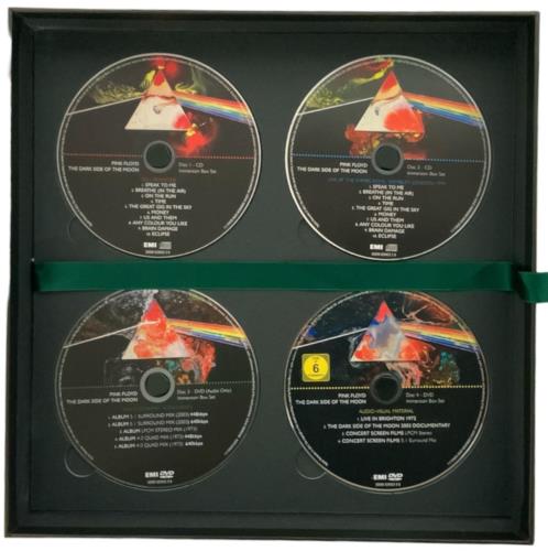 Pink Floyd The Dark Side Of The Moon - Immersion Box - EX box set UK PINBXTH835103